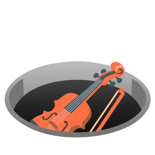 hole violin
