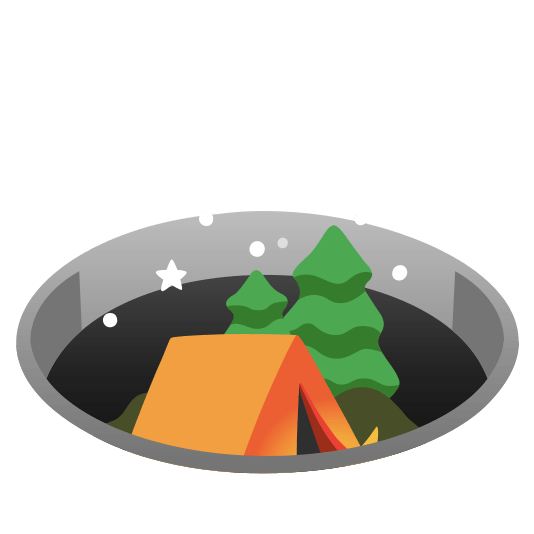 hole camping