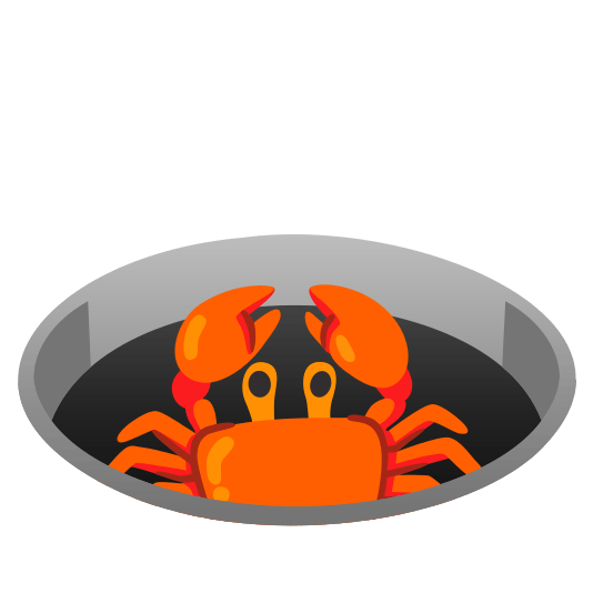 hole crab