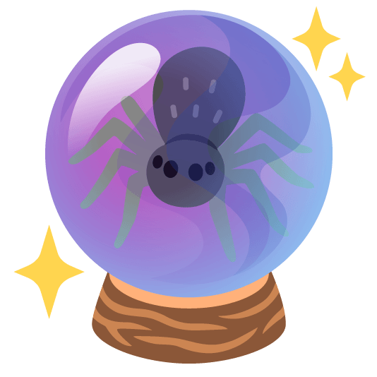 spider crystal ball