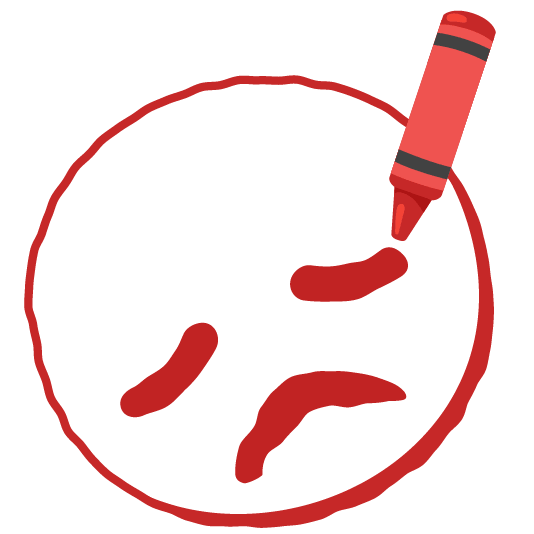 lower left crayon disappointed