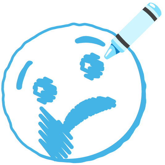 lower left crayon cry