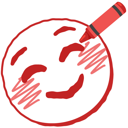 lower left crayon relaxed