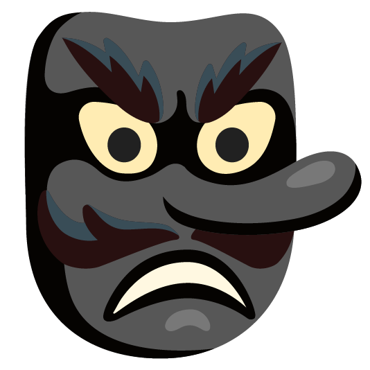 black heart japanese goblin