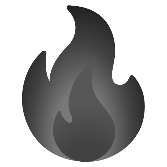 black heart fire