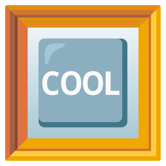 frame with picture cool