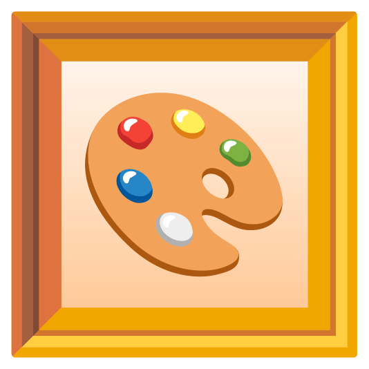 frame with picture art