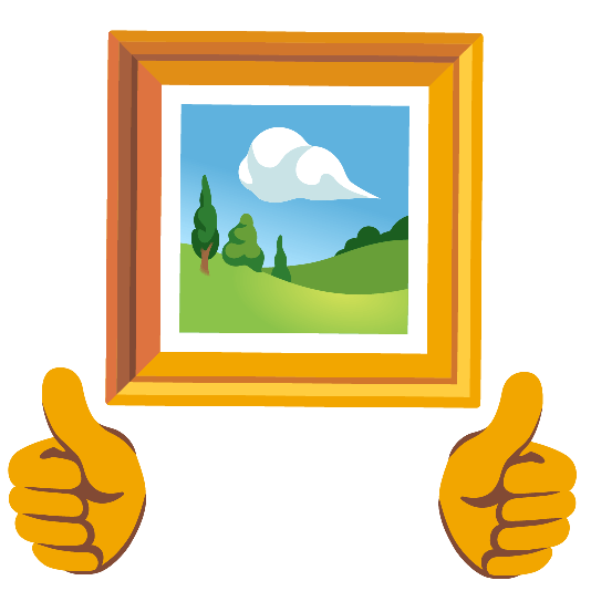 frame with picture +1