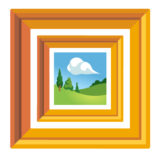 frame with picture frame with picture