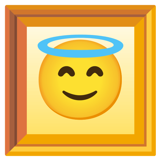 frame with picture innocent