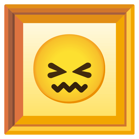 frame with picture confounded