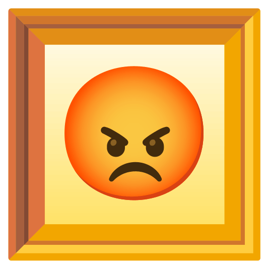 frame with picture rage