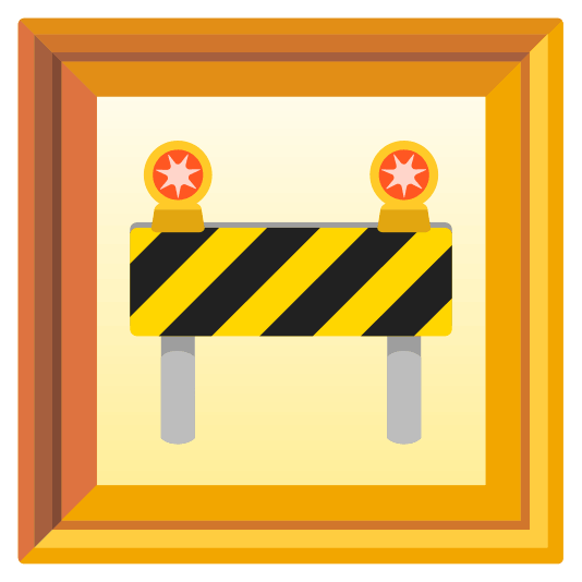 frame with picture construction