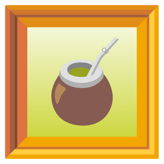 frame with picture mate drink