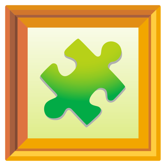 frame with picture jigsaw