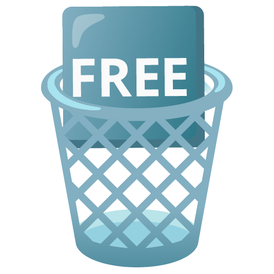 wastebasket free
