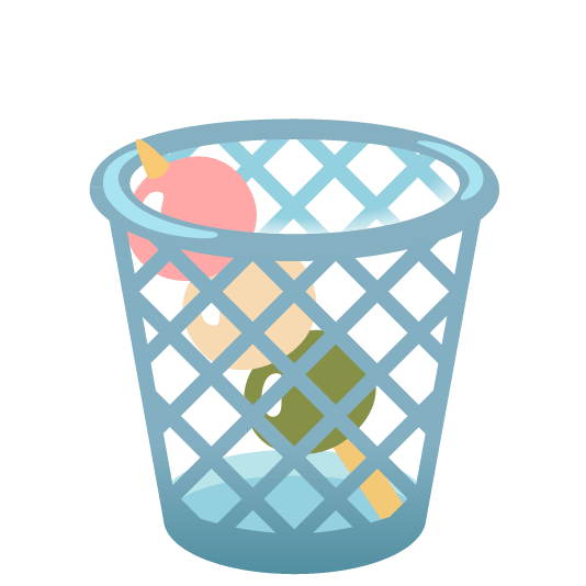wastebasket dango