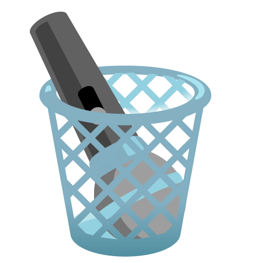 wastebasket microphone