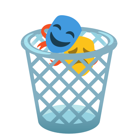 wastebasket performing arts