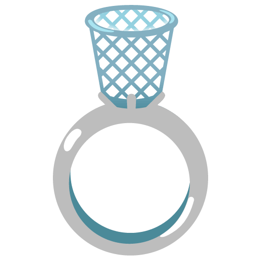 wastebasket ring