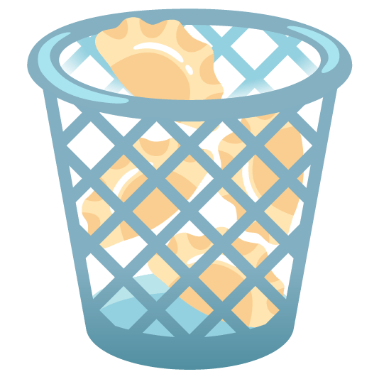 wastebasket dumpling