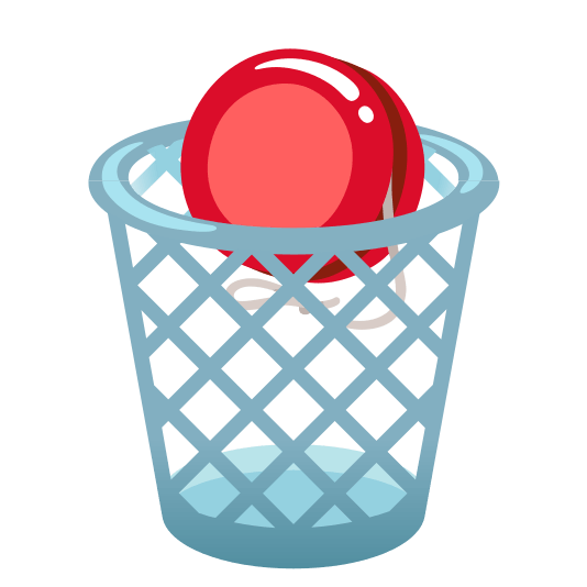 wastebasket yo yo