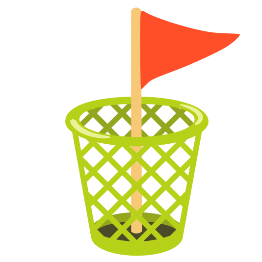 wastebasket golf