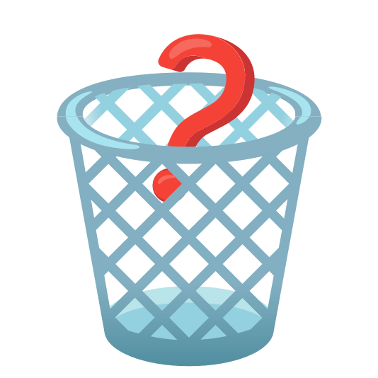 wastebasket question