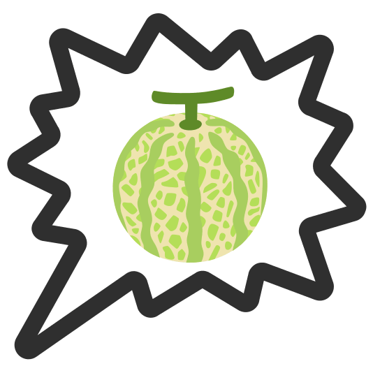 right anger bubble melon