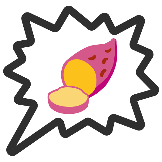 right anger bubble sweet potato