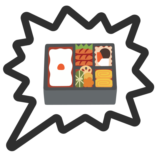 right anger bubble bento