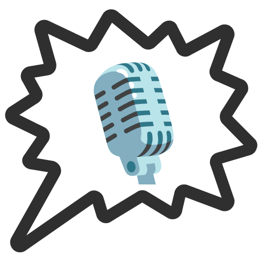 right anger bubble studio microphone