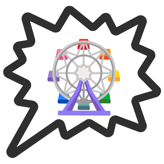 right anger bubble ferris wheel