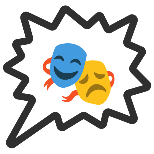 right anger bubble performing arts