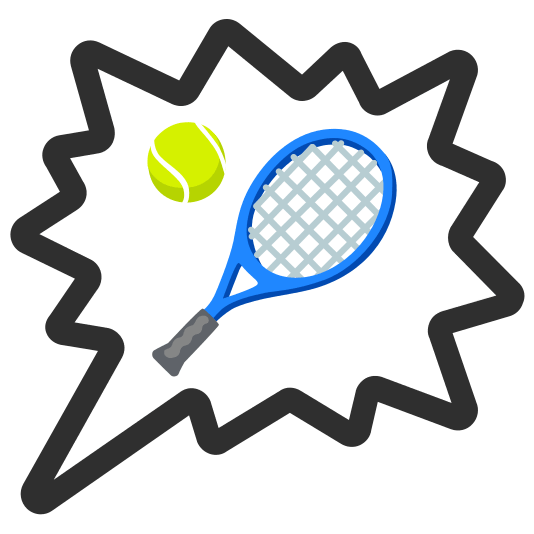 right anger bubble tennis