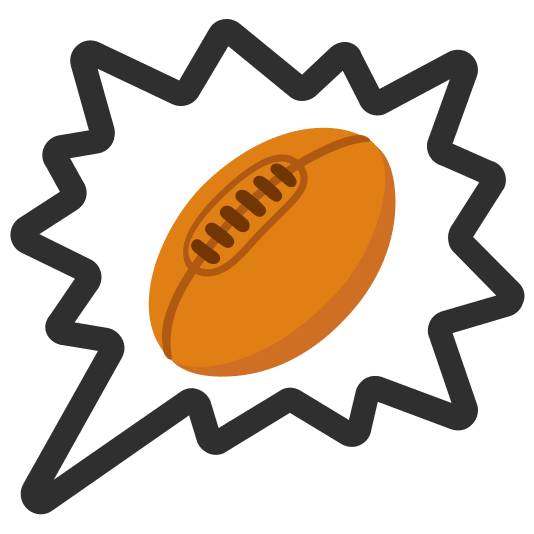 right anger bubble rugby football