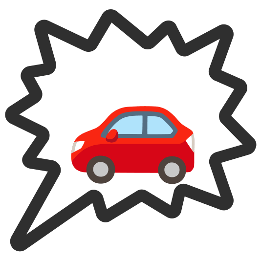 right anger bubble car