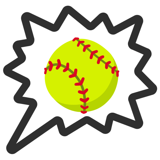 right anger bubble softball