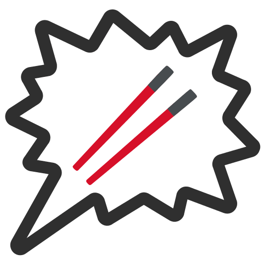 right anger bubble chopsticks