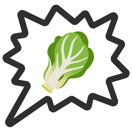 right anger bubble leafy green