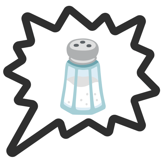 right anger bubble salt