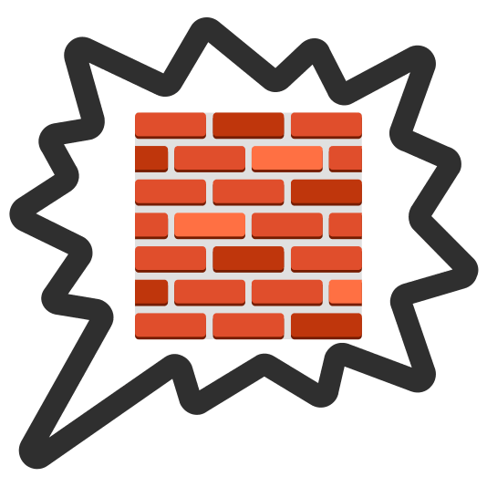 right anger bubble bricks