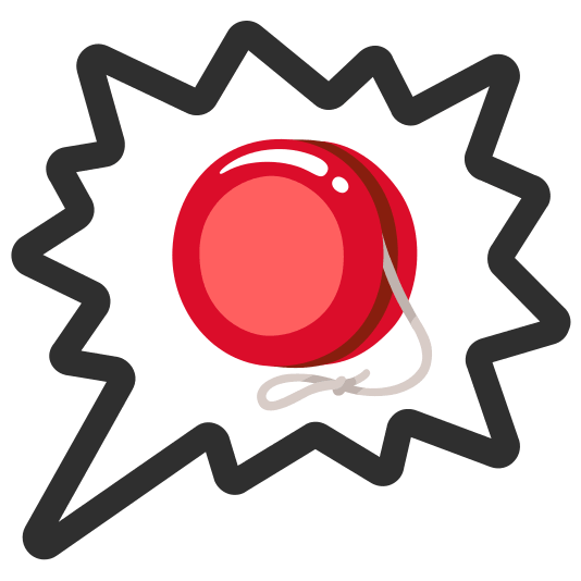 right anger bubble yo yo