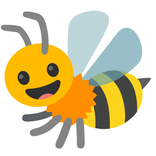 grinning bee