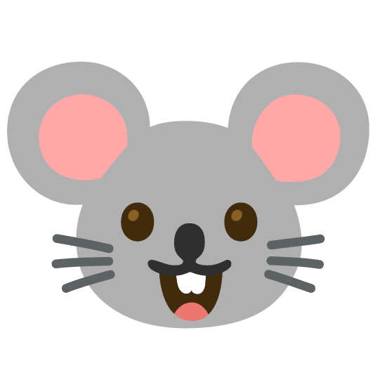 grinning mouse
