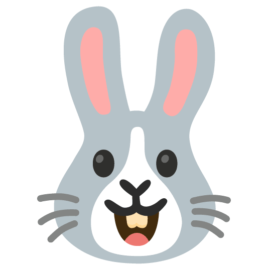 grinning rabbit