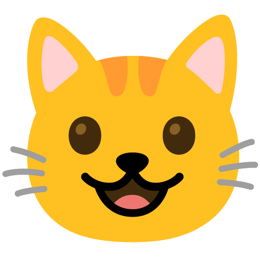 grinning cat
