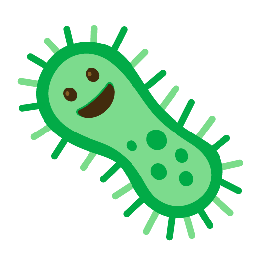 grinning microbe