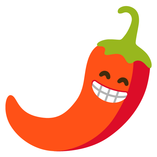 grin hot pepper