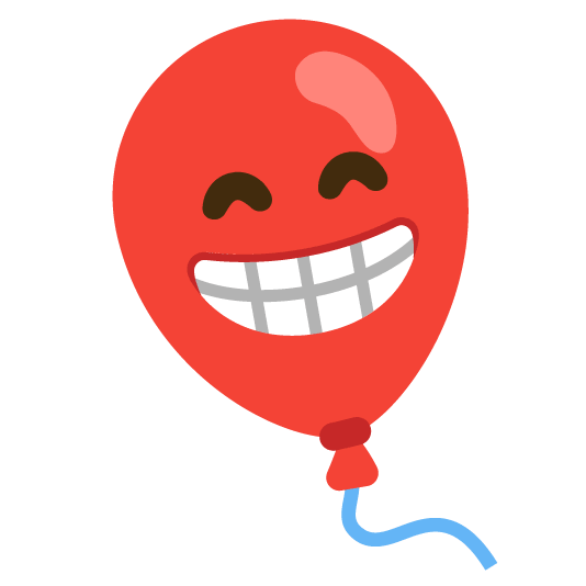grin balloon
